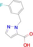 1-[(3-Fluorophenyl)methyl]-1H-pyrazole-5-carboxylic acid