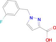 1-[(3-Fluorophenyl)methyl]-1H-pyrazole-3-carboxylic acid