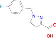 1-[(4-Fluorophenyl)methyl]-1H-pyrazole-3-carboxylic acid