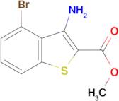 methyl 3-amino-4-bromobenzo[b]thiophene-2-carboxylate