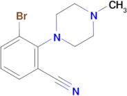 3-bromo-2-(4-methylpiperazin-1-yl)benzonitrile