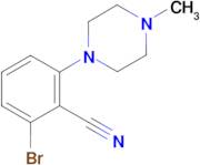 2-bromo-6-(4-methylpiperazin-1-yl)benzonitrile