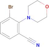 3-bromo-2-(morpholin-4-yl)benzonitrile