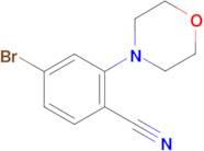 4-bromo-2-(morpholin-4-yl)benzonitrile