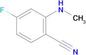 4-fluoro-2-(methylamino)benzonitrile