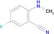 5-fluoro-2-(methylamino)benzonitrile