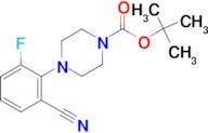 tert-butyl 4-(2-cyano-6-fluorophenyl)piperazine-1-carboxylate