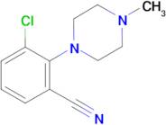 3-chloro-2-(4-methylpiperazin-1-yl)benzonitrile