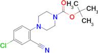 tert-butyl 4-(4-chloro-2-cyanophenyl)piperazine-1-carboxylate
