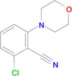 2-chloro-6-(morpholin-4-yl)benzonitrile