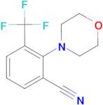 2-(morpholin-4-yl)-3-(trifluoromethyl)benzonitrile