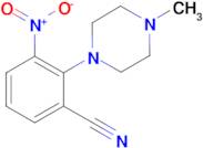 2-(4-methylpiperazin-1-yl)-3-nitrobenzonitrile