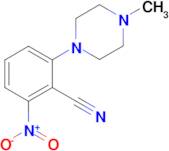 2-(4-methylpiperazin-1-yl)-6-nitrobenzonitrile
