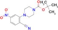 tert-butyl 4-(2-cyano-5-nitrophenyl)piperazine-1-carboxylate