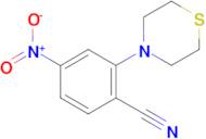4-nitro-2-(thiomorpholin-4-yl)benzonitrile