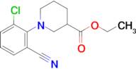 ethyl 1-(2-chloro-6-cyanophenyl)piperidine-3-carboxylate