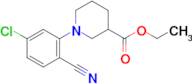 ethyl 1-(5-chloro-2-cyanophenyl)piperidine-3-carboxylate