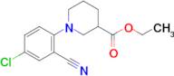 ethyl 1-(4-chloro-2-cyanophenyl)piperidine-3-carboxylate