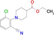 ethyl 1-(2-chloro-6-cyanophenyl)piperidine-4-carboxylate