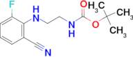 tert-butyl [2-(2-cyano-6-fluoroanilino)ethyl]carbamate