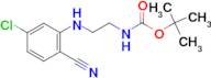 tert-butyl [2-(5-chloro-2-cyanoanilino)ethyl]carbamate