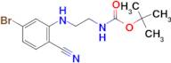 tert-butyl [2-(5-bromo-2-cyanoanilino)ethyl]carbamate