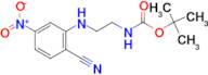 tert-butyl [2-(2-cyano-5-nitroanilino)ethyl]carbamate