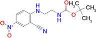 tert-butyl [2-(2-cyano-4-nitroanilino)ethyl]carbamate