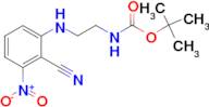 tert-butyl [2-(2-cyano-3-nitroanilino)ethyl]carbamate
