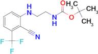tert-butyl {2-[2-cyano-3-(trifluoromethyl)anilino]ethyl}carbamate