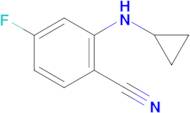 2-(cyclopropylamino)-4-fluorobenzonitrile