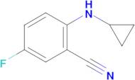 2-(cyclopropylamino)-5-fluorobenzonitrile