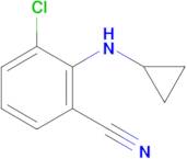 3-chloro-2-(cyclopropylamino)benzonitrile
