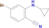 4-bromo-2-(cyclopropylamino)benzonitrile