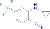 2-(cyclopropylamino)-4-(trifluoromethyl)benzonitrile