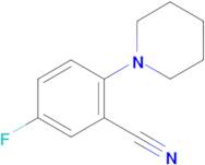 5-fluoro-2-(piperidin-1-yl)benzonitrile