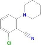 2-chloro-6-(piperidin-1-yl)benzonitrile