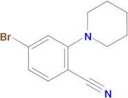 4-bromo-2-(piperidin-1-yl)benzonitrile