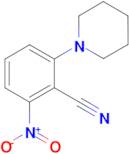 2-nitro-6-(piperidin-1-yl)benzonitrile