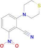 2-nitro-6-(thiomorpholin-4-yl)benzonitrile