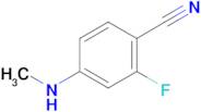 2-fluoro-4-(methylamino)benzonitrile