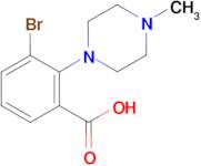 3-bromo-2-(4-methylpiperazin-1-yl)benzoic acid