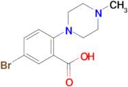 5-bromo-2-(4-methylpiperazin-1-yl)benzoic acid