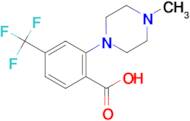 2-(4-methylpiperazin-1-yl)-4-(trifluoromethyl)benzoic acid