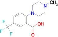 2-(4-methylpiperazin-1-yl)-5-(trifluoromethyl)benzoic acid