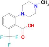 2-(4-methylpiperazin-1-yl)-6-(trifluoromethyl)benzoic acid