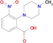 2-(4-methylpiperazin-1-yl)-3-nitrobenzoic acid