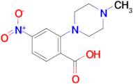 2-(4-methylpiperazin-1-yl)-4-nitrobenzoic acid