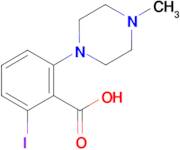 2-iodo-6-(4-methylpiperazin-1-yl)benzoic acid