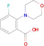 3-fluoro-2-(morpholin-4-yl)benzoic acid